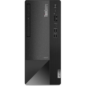Lenovo ThinkCentre Neo 50t Gen 4 (512 GB, 16 GB, Intel Core i7-13700, UHD Graphics 770), PC, Zwart