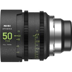 Nisi ATHENA Prime 50mm T1.9 PL vatting (Arri) (Volledig formaat), Objectief