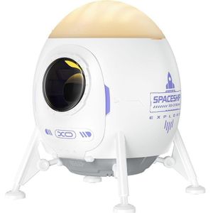 xO projector LED CF38 star and galaxy with Bluetooth speaker white, Beamer