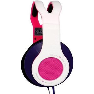 Gioteck TX 30 - Gaming Headset - Wit en Roze - 40 mm Driver - Microfoon en Volume Controle