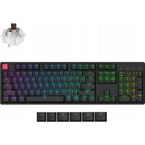 Keychron - K10X-J3 - Toetsenbord - Zwart - Draadloos - RGB Achtergrondverlichting