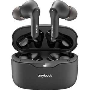Tozo Ausinės Anybuds Pro TWS Bluetooth oordopjes Juodas (ANC, 16 h, Draadloze), Koptelefoon, Zwart