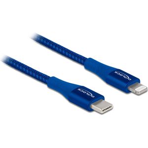Delock USB-C - Lightning (0.50 m, USB 2.0), USB-kabel