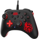 Hori - Wired Controller Turbo - Mario - Zwart en Rood - Bedraad