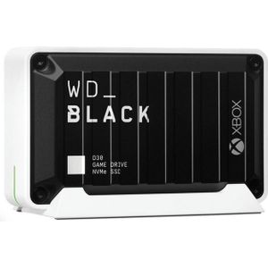 WD Zwarte D30 Game Drive SSD voor Xbox (500 GB), Externe SSD, Zwart