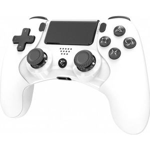 White Shark CENTURION Zwart, Wit Bluetooth Gamepad Analoog PlayStation 4, Playstation 3