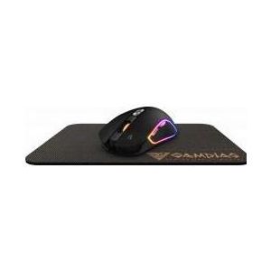 Gamdias Zuurstofzuiger Gamer Zeus M3 RGB (Noir), Muis, Zwart