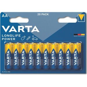 Varta LANGDURIGE MACHT (20 Pcs., AA, 2960 mAh), Batterijen