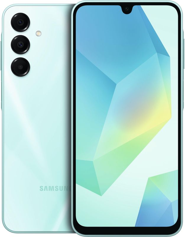 Samsung Galaxy A16 (256 GB, Lichtgroen, 6.70", Dubbele SIM, 50 Mpx, 4G), Smartphone, Groen