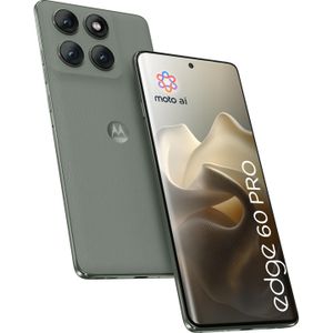 Motorola Moto Edge 60 Pro 5G 12GB RAM 512GB - Pantone Shadow (512 GB, Schaduw, 6.70", Dubbele SIM, 5G), Smartphone, Grijs