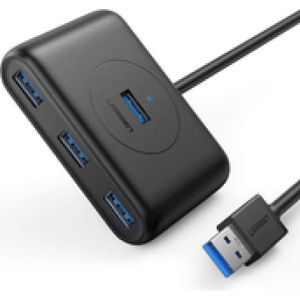 UGREEN USB Hub 3.0 - 4 Poorten - Compact - 5Gbps Overdracht