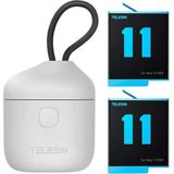 Telesin GP-BTR-905-GY actie sport camera accessoire Camera batterij lader (GoPro), Actioncam-accessoires, Wit
