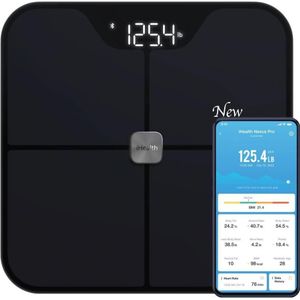 iHealth Nexus Pro - Smart Weegschaal - Max. 181 kg - 12 Lichaamsmaatregelen - Intelligente Gebruikersherkenning