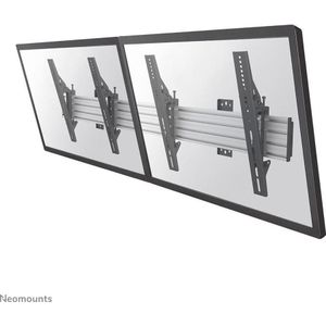 Neomounts by Newstar NeoMounts PRO NMPRO-WMB2 - Beugel - voor 2 LCD schermen - Zwart - Schermgrootte (Muur, 55"", 30 kg), TV muurbeugel, Zwart