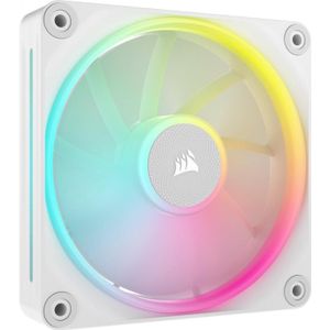 CORSAIR iCUE LINK LX120 RGB Ventilator - 120 mm - Wit - PWM - Enkele Verpakking