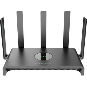 Ruijie - AC1300 - Draadloze Router - Zwart - Wi-Fi 5 Dual-Band - 2.4G 400 Mbps en 5G 867 Mbps