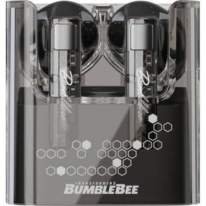 Transformers TWS TF-T08 hoofdtelefoon (zwart) (ANC, Draadloze), Koptelefoon, Zwart