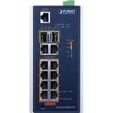 PLANET - IGS-4215-8P2T2S - Industrial 8-Port Switch - 802.3at PoE - Managed
