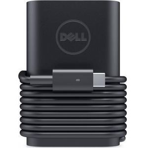 Dell 492-BBUS USB-C AC Adapter 45 Watt, Black (45 W), Voeding voor notebooks, Zwart