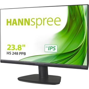 Hannspree HS248PPB (1920 x 1080 Pixels, 23.80""), Monitor, Zwart