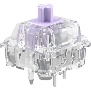 Glorious Mechanische schakelaars (110st) - Mako Ultralight - (Tactiel) 40g, Muis + Toetsenbord Accessoires, Transparant