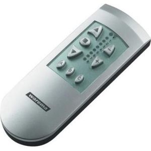 Warema 2035342 EWFS handzender 8-kanaals zilver (Radiofrequentie (RF)), Afstandsbediening, Zilver