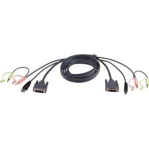Aten 2L-7D03UI DVI KVM aansluitkabel, KVM schakelaar kabel