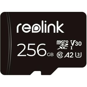Reolink - MicroSD Geheugenkaart - 256 GB - Zwart - U3 - UHS-I