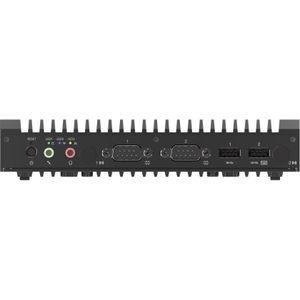 Lenovo ThinkEdge SE10 (256 GB, 8.19 GB, Intel Atom x6425RE, Intel UHD Graphics), PC, Zwart