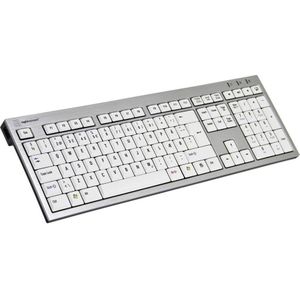 Logickeyboard SKB-AJPU-NL (DE, Bedraad), Toetsenbord, Grijs