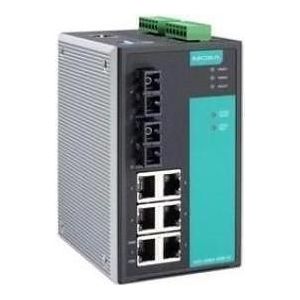 Moxa EDS-508A-MM-SC - Beheerde Ethernet-switch met 6 10100BaseT(X)-poorten, 2 100BaseFX multi-mode, Netwerkschakelaar