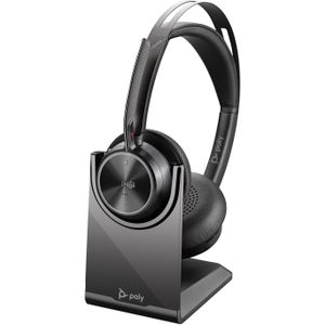 HP - Voyager Focus 2 MS - Draadloze Kantoorheadset - Zwart