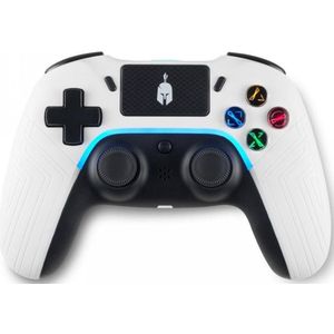 Spartan Gear Aspis 4 Wireless Wired Controller - Wit Zwart - PS4 PC