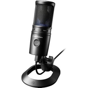 Audio-Technica AudioT AT2020USBX condensatormicrofoon bk Cardioïde condensator USB-microfoon (Studio, Podcasting), Microfoon