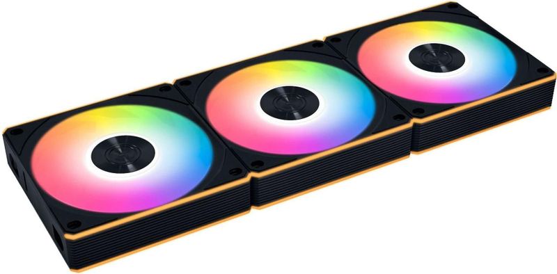 Lian Li - UNI FAN CL Reverse - PC Ventilator - Zwart - 3er-Pack - 120 mm