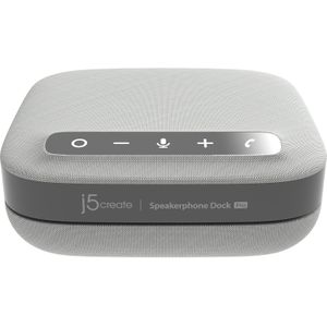 j5Create JCDS337-N, bedraad, USB 3.2 Gen 2 (3.1 Gen 2) Type-C, 85 W, 10,100,1000 Mbit/s, grijs (USB-C, 1 portie), Docking station + USB-hub, Grijs
