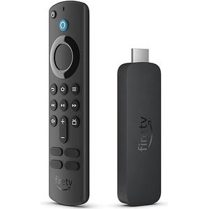 Amazon Fire TV Stick 4K (Amazon Alexa), Streaming Media Speler, Zwart