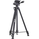 InLine Statief voor digitale camera's en videocamera's, aluminium, zwart, hoogte max. 1,73m (Metaal), Statief, Zwart