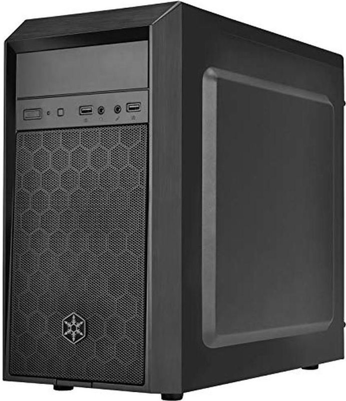 Silverstone - Precision PS16 - Micro-ATX Kast - Zwart - PC-behuizing