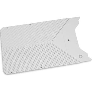 EKWB - Quantum Vector FE RTX 3090 Ti - Achterplaat - Zilver - Geanodiseerd Aluminium, Passieve Koeling