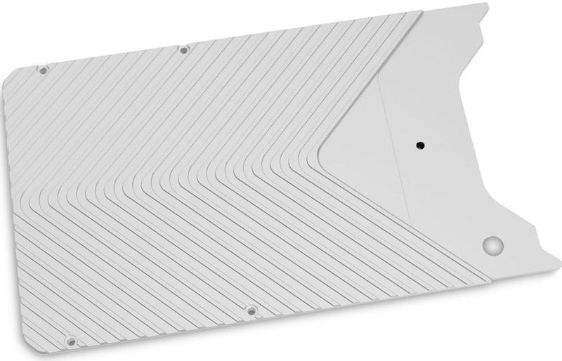 EKWB - Quantum Vector FE RTX 3090 Ti - Achterplaat - Zilver - Geanodiseerd Aluminium, Passieve Koeling