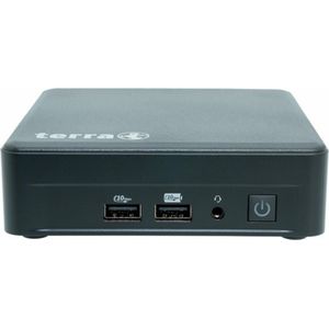 Wortmann TERRA PC-Micro 6000 SILENT GREENLINE slank (500 GB, 16 GB, Intel Core i5-1340P, Intel Iris Graphics), PC, Zwart