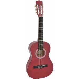 Dimavery AC-303 Klassieke gitaar 1/2, rood (Akoestische gitaar, Klassiek, 1/2), Gitaren