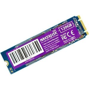 Cytron MakerDisk M.2 2280 SSD harde schijf voor Raspberry PI met NOOBS 120GB (120 GB, M.2 2280), SSD