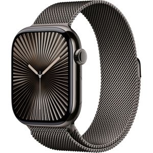 Apple Horloge serie 10 (46 mm, Titanium, 4G, M/L), Sporthorloges + Smartwatches