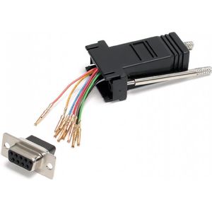 StarTech DB9 naar RJ45 modulaire adapter (Kabelaccessoires), Netwerk accessoires