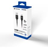 HORI - DualSense Oplaadkabel - Zwart - 3 Meter - USB