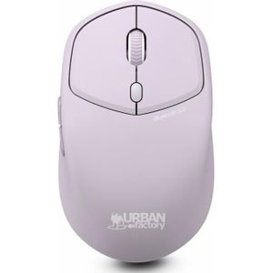 Urban Factory - Onlee - Draadloze Muis - Paars - Bluetooth 5.0, 800-1600 DPI, 6 Knoppen