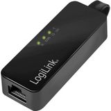 Logilink - USB3 Gigabit Ethernet Netwerkadapter - Zwart - USB 3.0