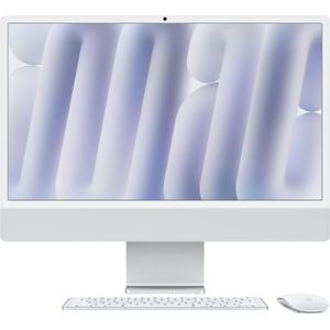 Apple - iMac 2024 - PC - Zilver - 16 GB RAM - 256 GB Opslag